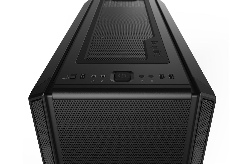 be quiet! Silent Base 802 Noir | Boîtier PC ARGB, Mini ITX / Micro ATX / ATX / E-ATX, 3 ventilateurs Pure Wings 140 mm