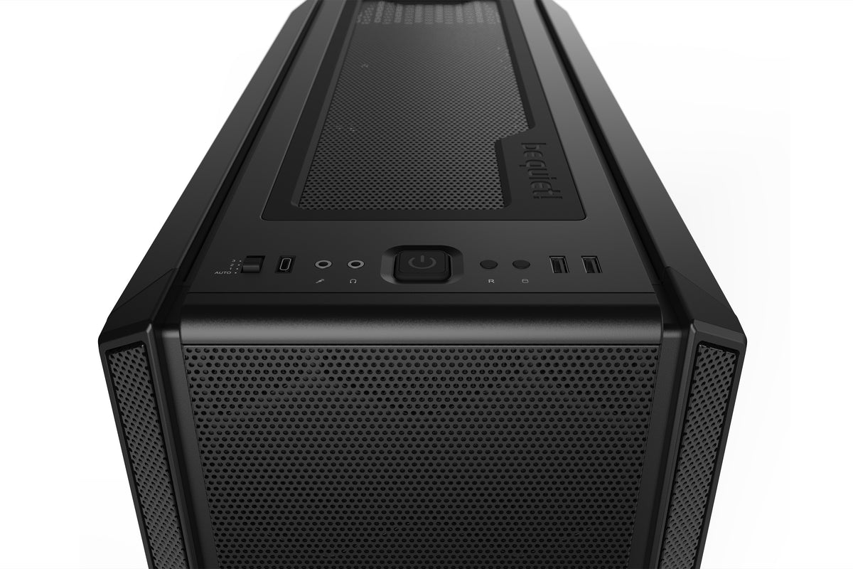 be quiet! Silent Base 802 Noir | Boîtier PC ARGB, Mini ITX / Micro ATX / ATX / E-ATX, 3 ventilateurs Pure Wings 140 mm