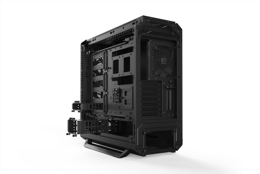 be quiet! Silent Base 802 Noir | Boîtier PC ARGB, Mini ITX / Micro ATX / ATX / E-ATX, 3 ventilateurs Pure Wings 140 mm