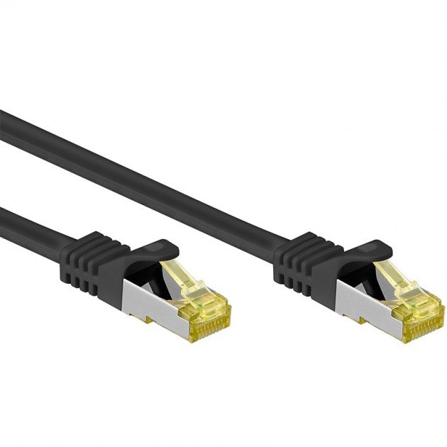 Câble Réseau Cat7 S/FTP R7-7SS-300-BK, RJ45, Noir, 30 m