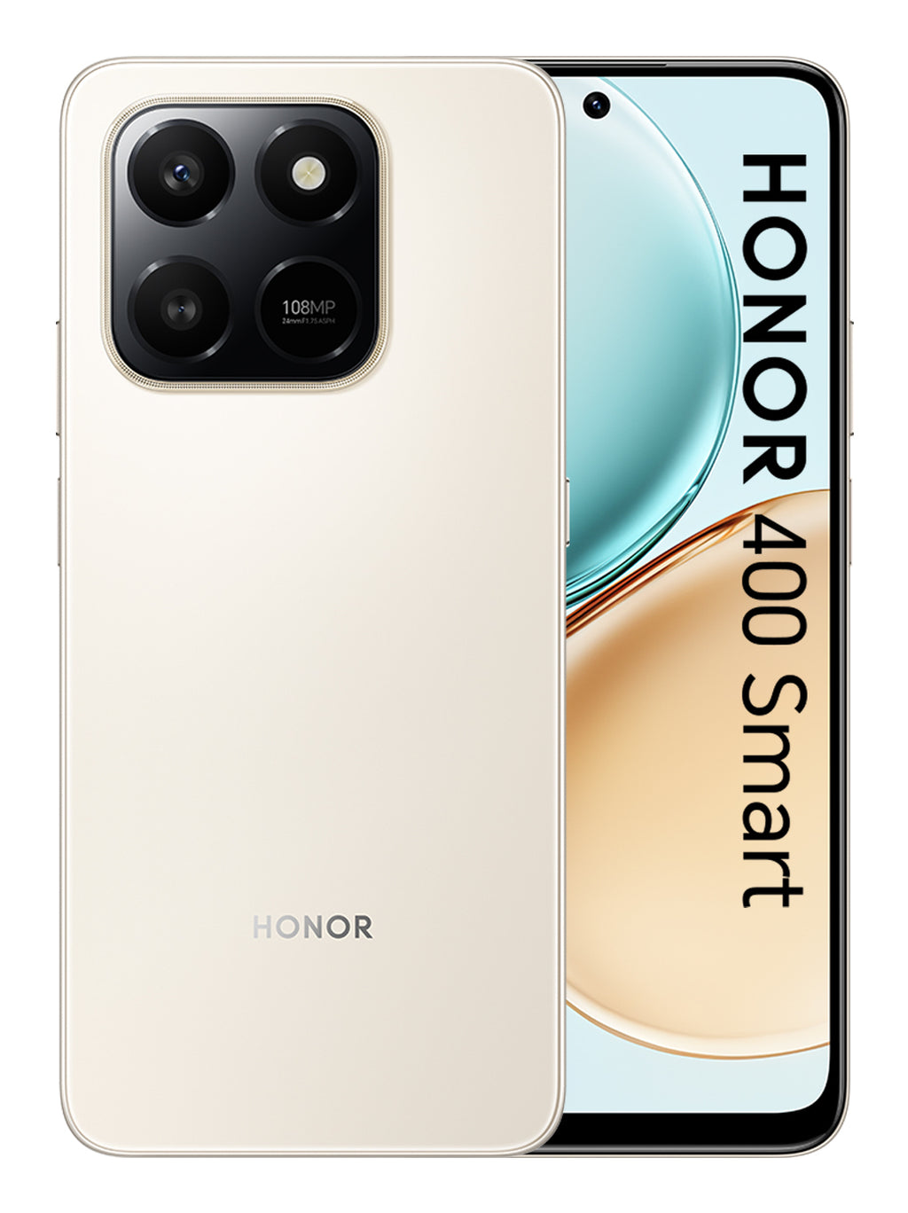 Honor 400 SMART 17,2 cm (6.77") Double SIM MagicOS 9.0 4G 6 Go 128 Go 6500 mAh Or