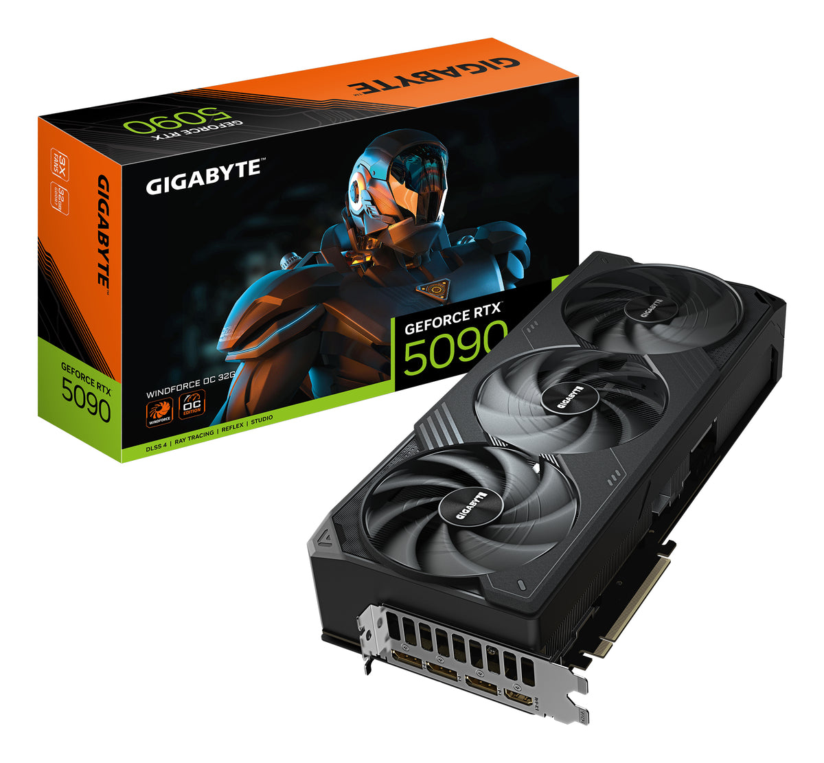 GIGABYTE GeForce RTX 5090 WINDFORCE OC 32G Carte Graphique