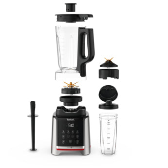 Tefal BL91HD 1,75 L Robot mixer 1600 W Noir, Acier inoxydable