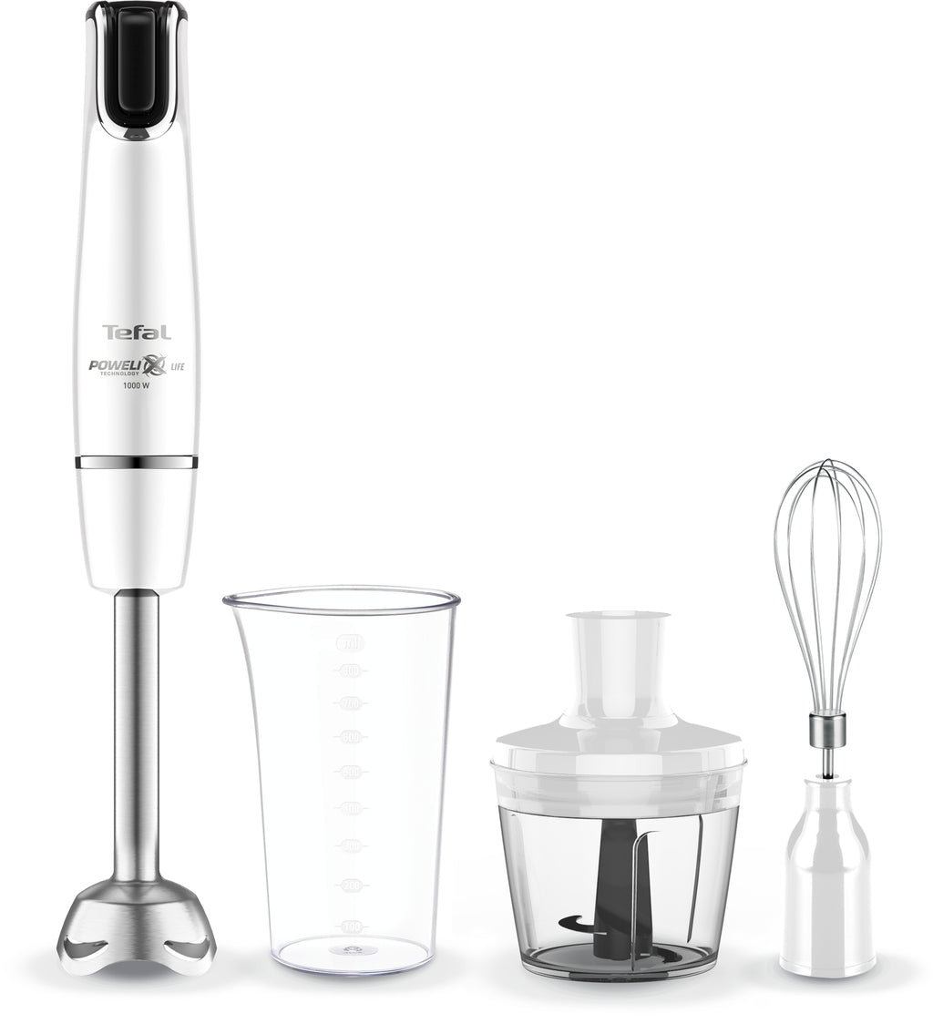 Tefal InfinyForce HB9441 0,8 L Mélangeur par immersion 1000 W Blanc
