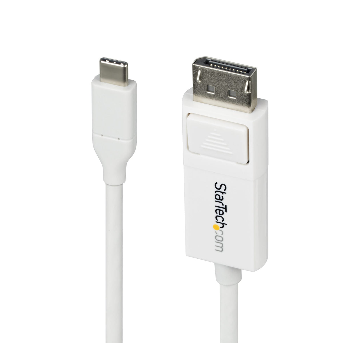 StarTech.com Câble USB-C vers DisplayPort 1.2 Bidirectionnel 4K 60Hz 2m Blanc