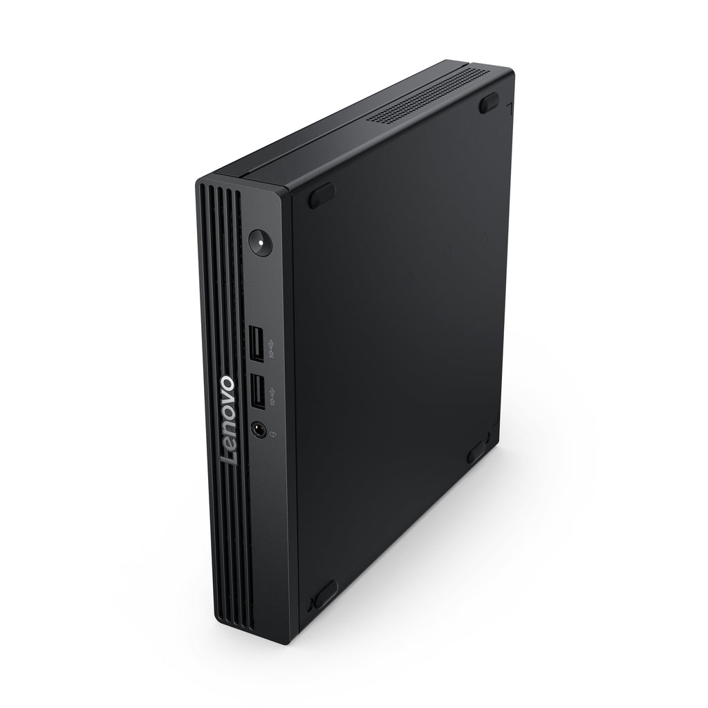 Lenovo V100q Intel Core i3 N-series i3-N305 16 Go DDR5-SDRAM 256 Go SSD Windows 11 Pro Mini PC Noir