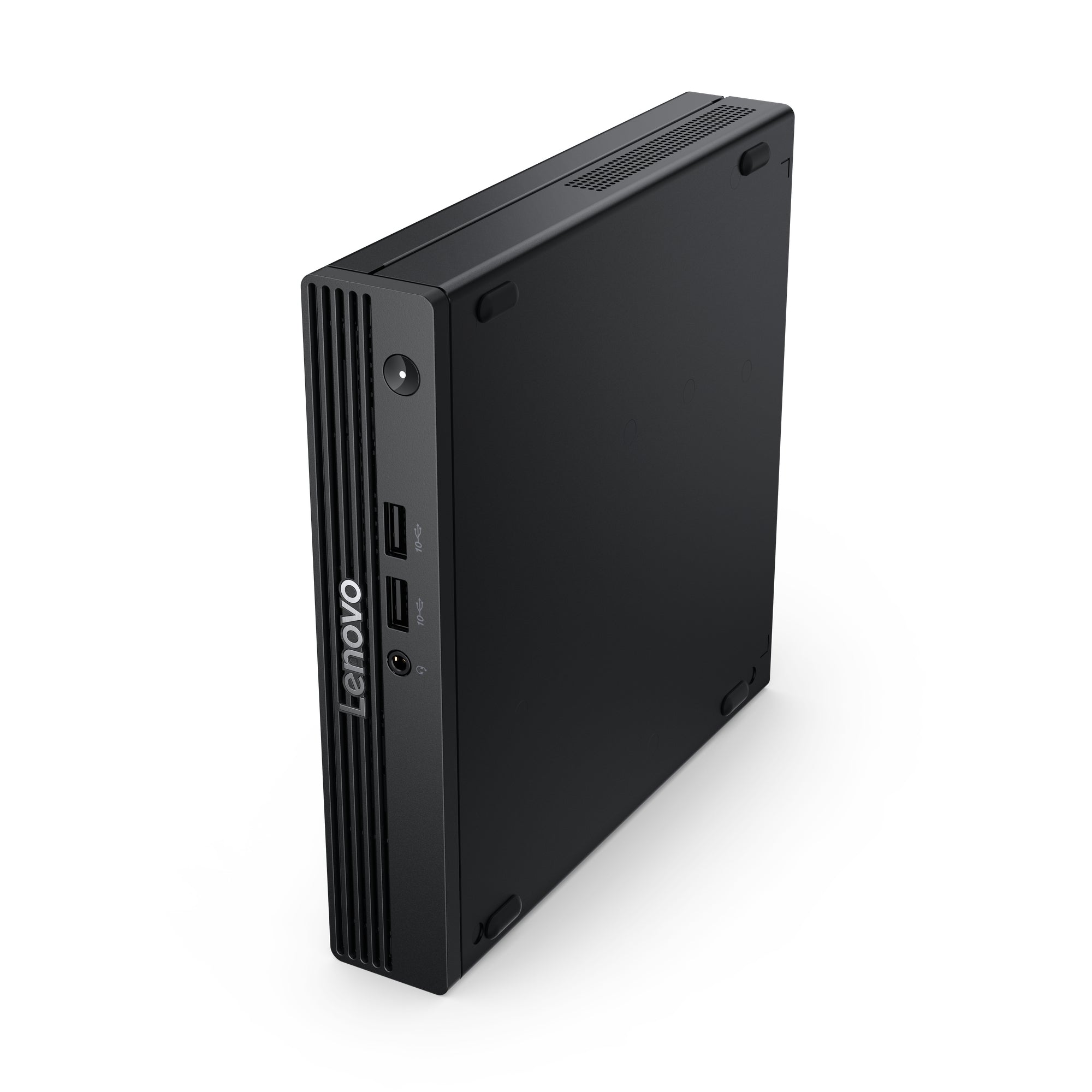 Lenovo V100q Intel Core i3 N-series i3-N305 16 Go DDR5-SDRAM 256 Go SSD Windows 11 Pro Mini PC Noir