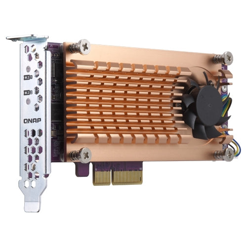 QNAP QM2-2S-220A Carte Adaptateur d'Interface Interne M.2 PCIe 2.0