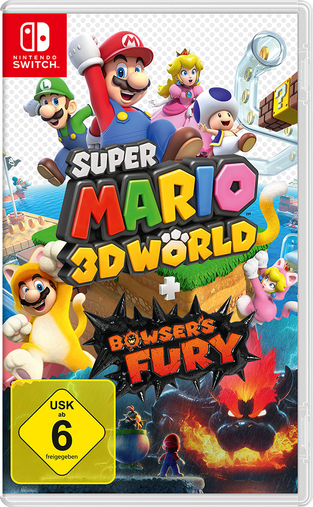 Nintendo Super Mario 3D World + Bowser's Fury Standard+DLC Allemand Nintendo Switch