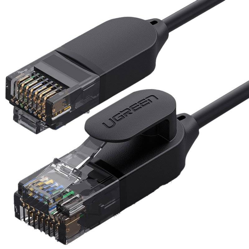 Ugreen 70656 câble de réseau Noir 10 m Cat6a U/UTP (UTP)