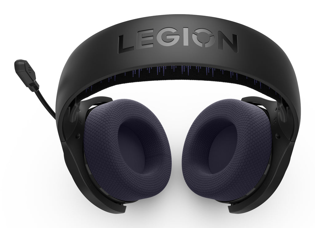 Lenovo Legion H410 Casques Sans fil Arceau Gaming USB Type-C Bluetooth Noir, Violet