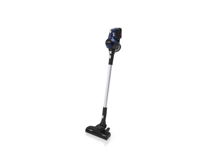 Bosch Bosch Serie 6 BBS611MAT aspirateur balai et balai électrique Aspirateur-balai 2 en 1 Batterie Sec Sans sac 0,3 L Bleu 2,5 Ah