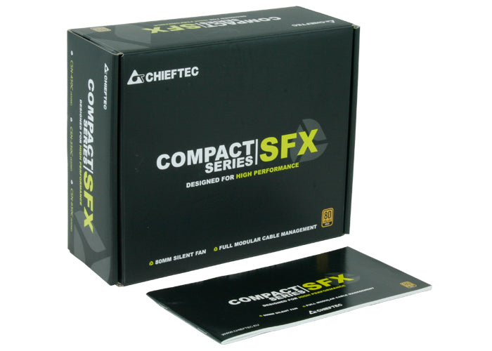 Chieftec CSN-650C unité d'alimentation d'énergie 650 W 20+4 pin ATX SFX Noir