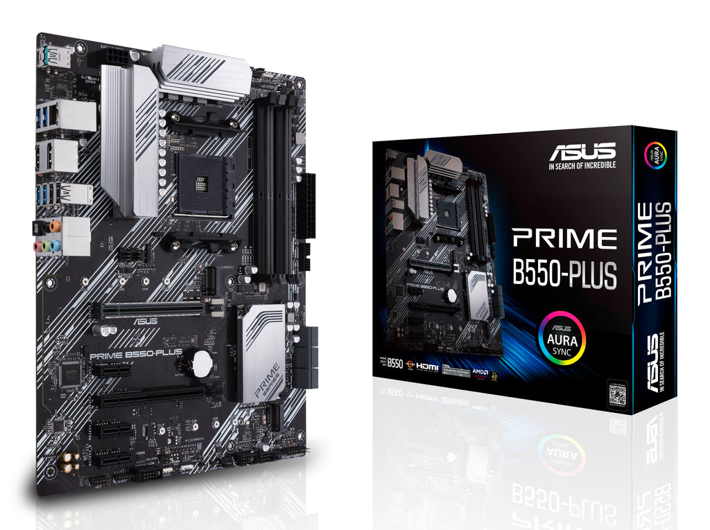 ASUS PRIME B550-PLUS Carte Mère AMD B550 Socket AM4 ATX