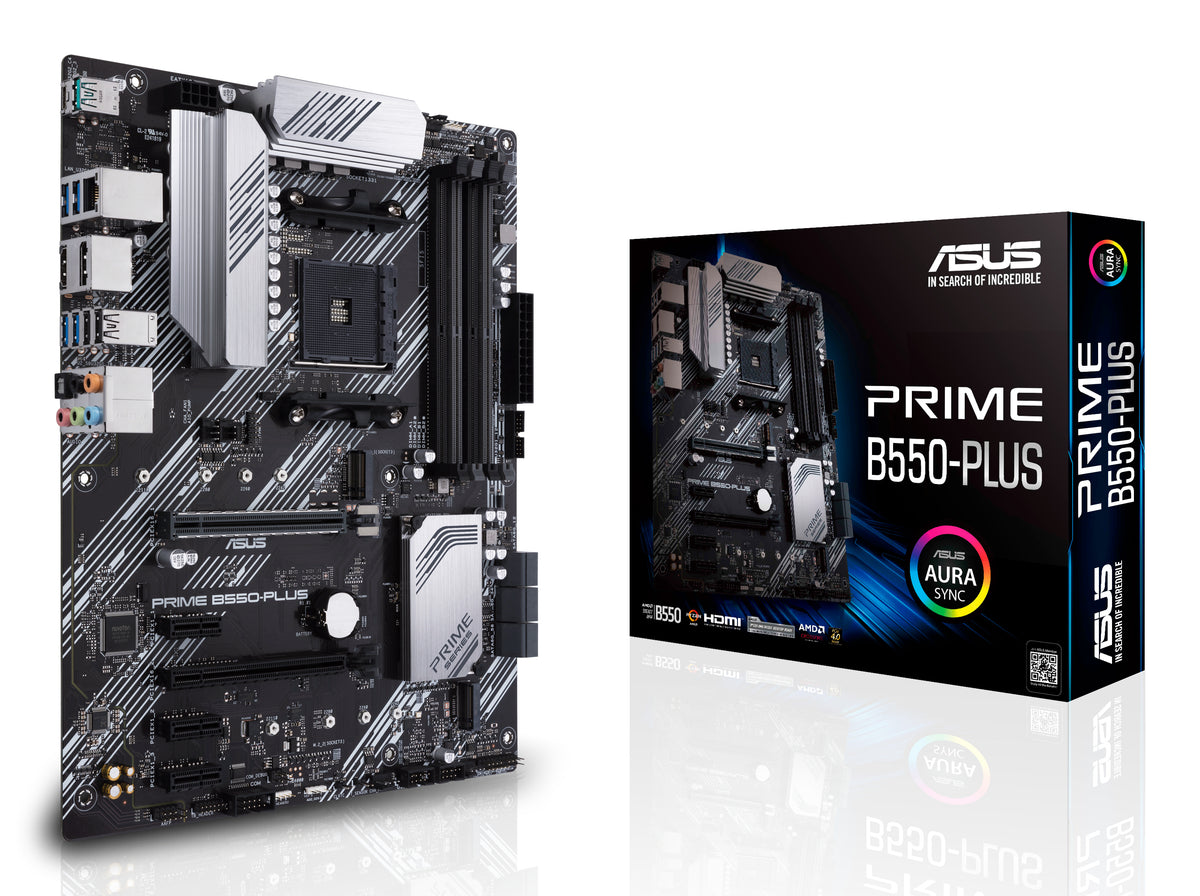 ASUS PRIME B550-PLUS Carte Mère AMD B550 Socket AM4 ATX