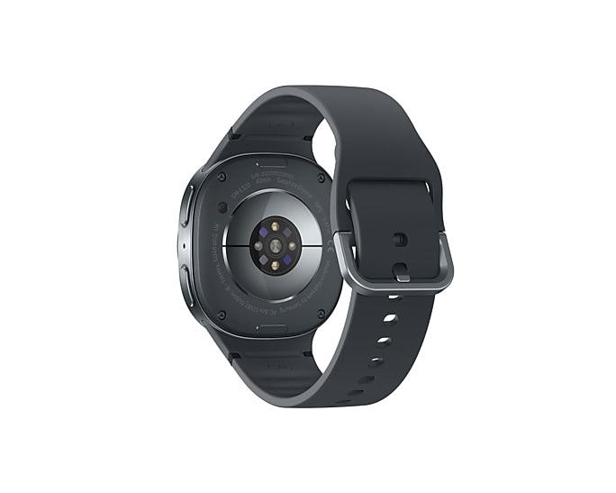Samsung Galaxy Watch 8 3,3 cm (1.3") AMOLED 40 mm Numérique 438 x 438 pixels Écran tactile Graphite Wifi GPS (satellite)