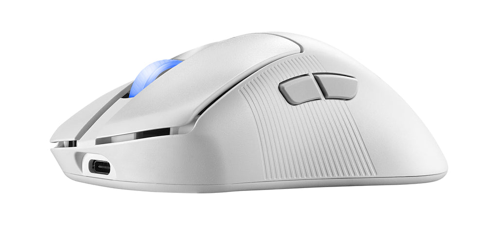 ASUS ROG Keris II Ace Wireless AimPoint White souris Gaming Droitier RF Wireless + Bluetooth + USB Type-A Optique 42000 DPI
