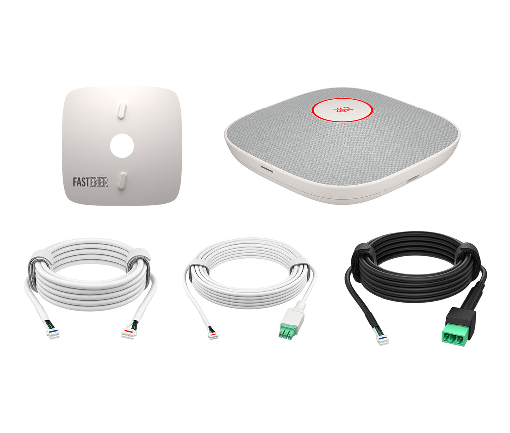 HP Poly Studio A2 Blanc, Microphone de Table pour Conférences