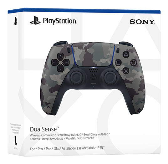 Sony DualSense Manette Sans Fil Camouflage pour PlayStation 5, Bluetooth/USB