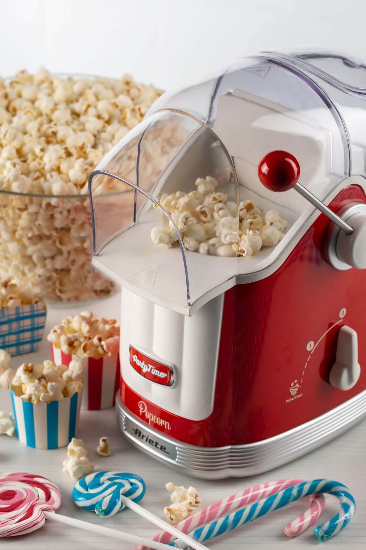 Ariete 2958/00 machine à popcorn Rouge 3 min 1100 W