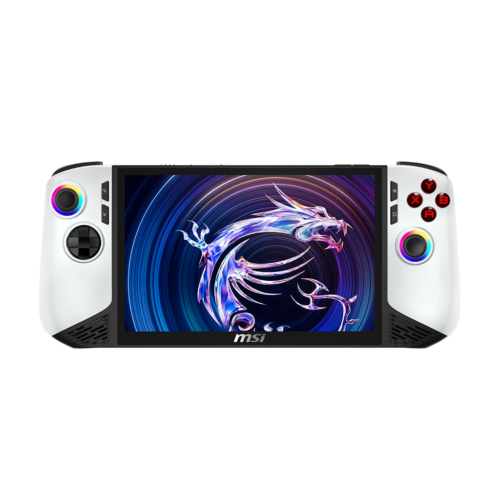 MSI Claw 8 AI+ A2VM-091 console de jeux portables 20,3 cm (8") 2 To Écran tactile Wifi Noir, Blanc