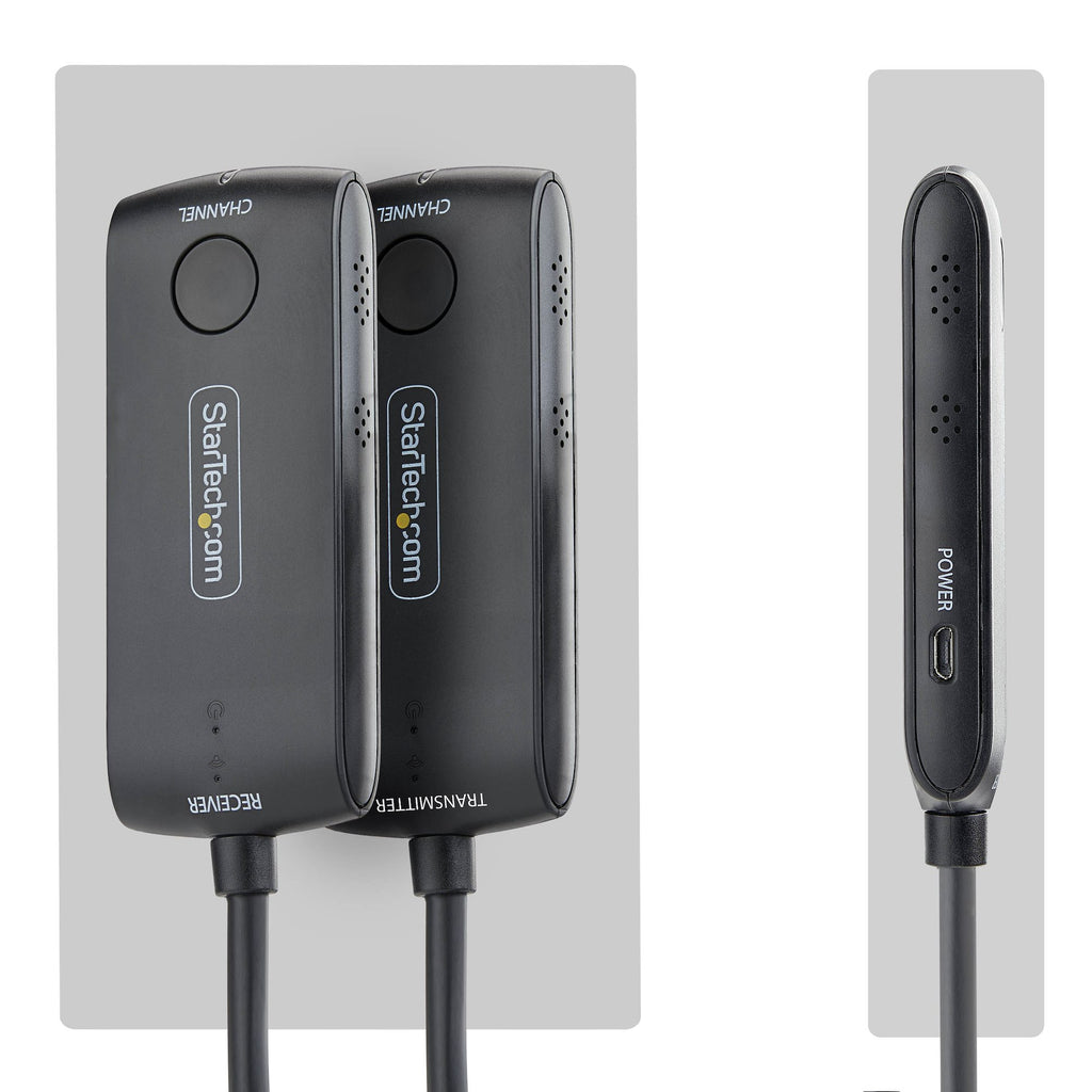 StarTech.com Extendeur HDMI Sans Fil pour Salles de Réunion et Espaces de Travail Collaboratifs, 4K 60Hz, Portée de 20m,