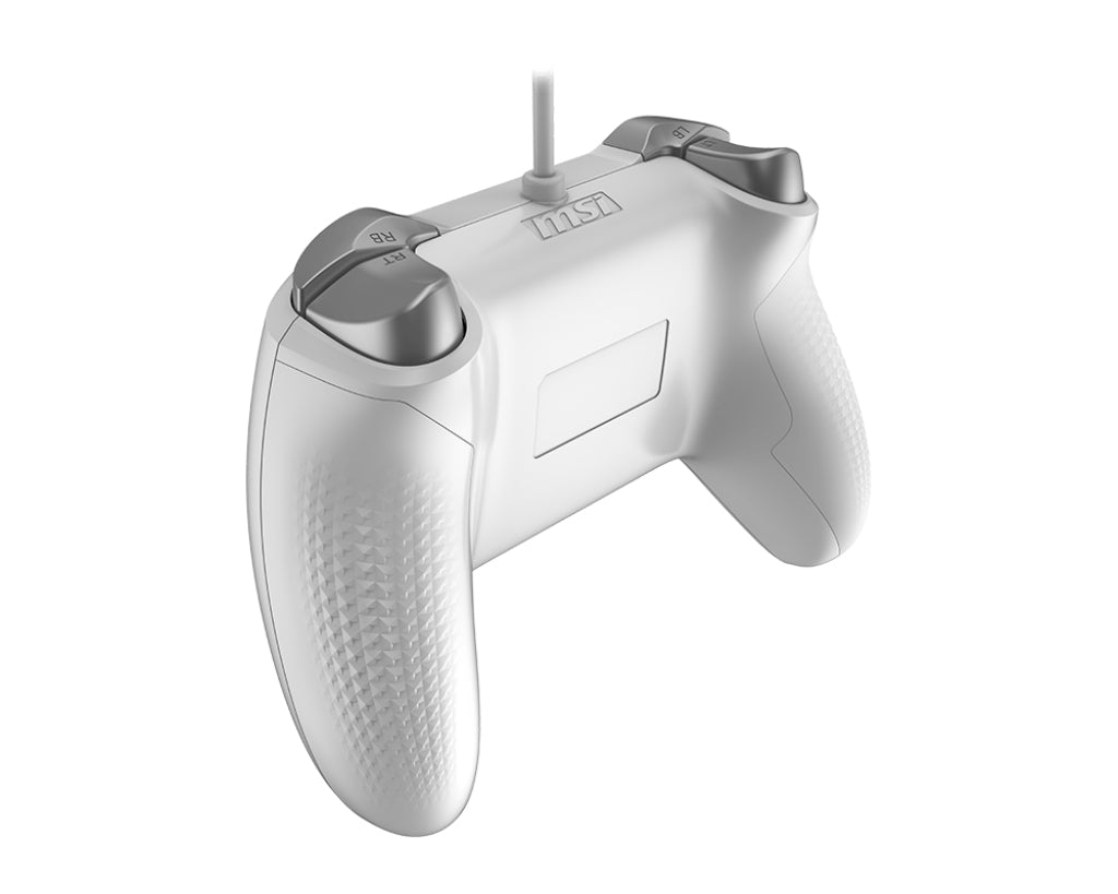 MSI FORCE GC200 WHITE accessoire de jeux vidéo Blanc USB Manette de jeu Analogique/Numérique Android, PC