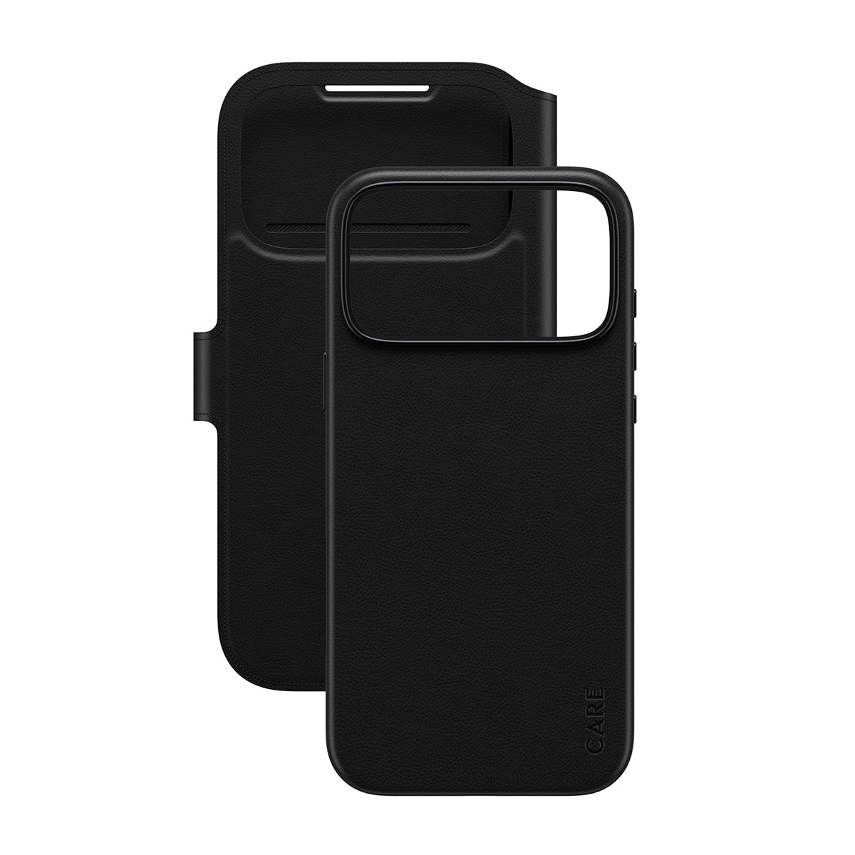 PanzerGlass CARE by Tango Étui Portefeuille 2-en-1 avec MagSafe pour iPhone 17 Pro Max, Noir