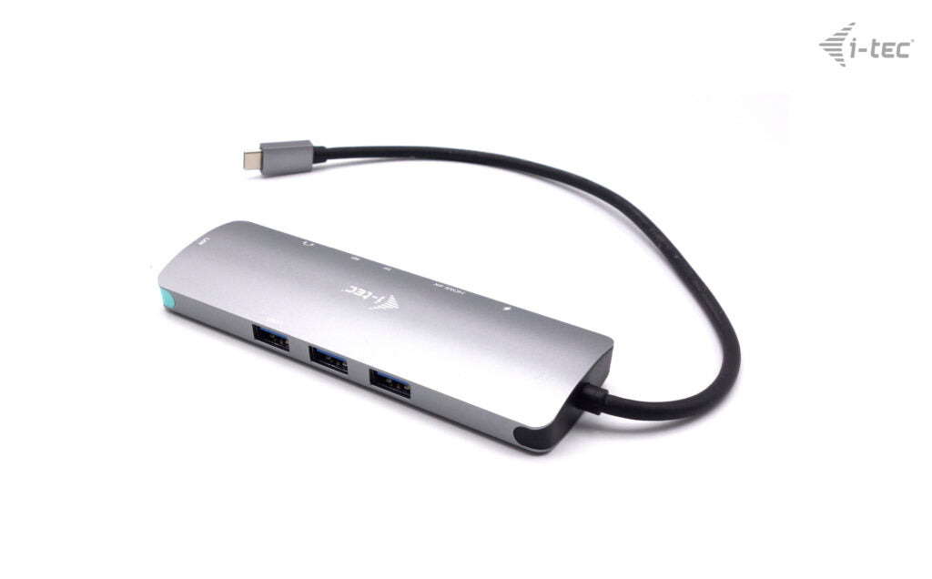 i-tec Metal USB-C Nano Docking Station 4K HDMI LAN Power Delivery 100W