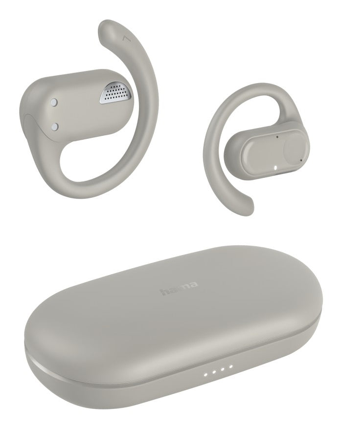 Hama Spirit Open Casque True Wireless Stereo (TWS) Ecouteurs Appels/Musique Bluetooth Sable