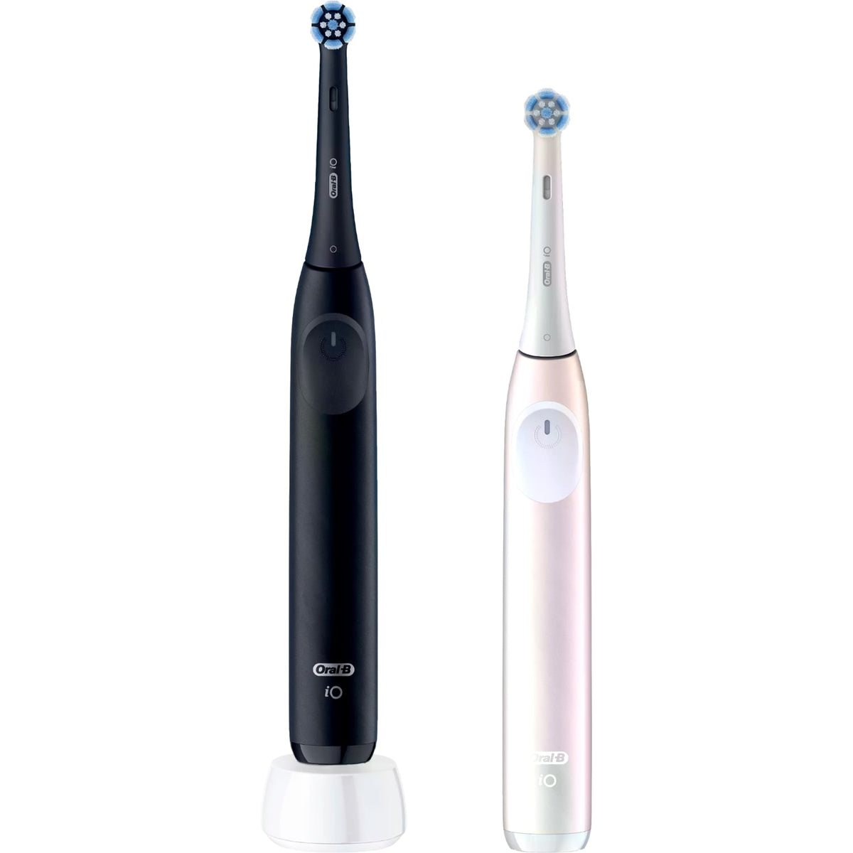 Braun Brosses à dents électriques iO2 Duo Noir et Rose