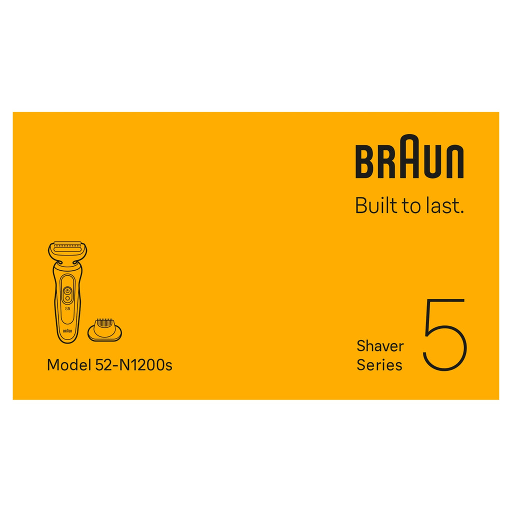 Braun Rasoir électrique rechargeable Séries 5 - 52-N1200S