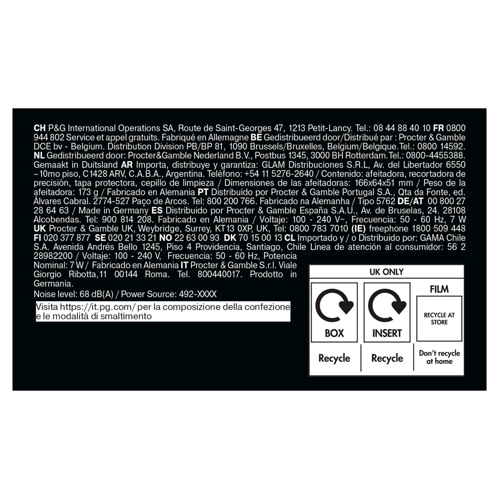 Braun Rasoir électrique rechargeable Séries 5 - 52-N1200S