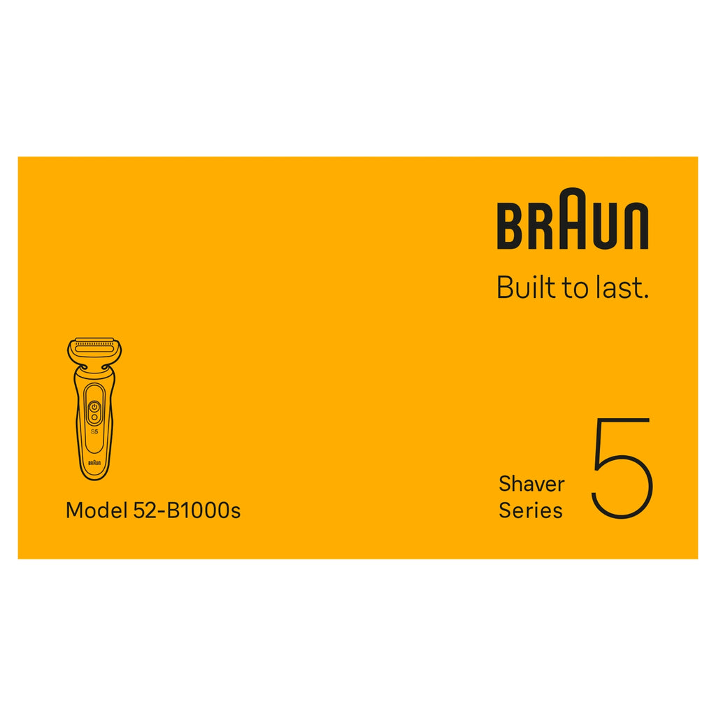 Braun Rasoir électrique Series 5 - 2 modes de rasage