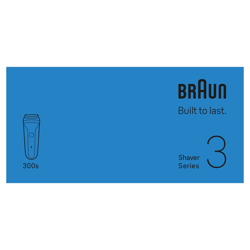 Braun Rasoir électrique Series 3 avec 1 sabot