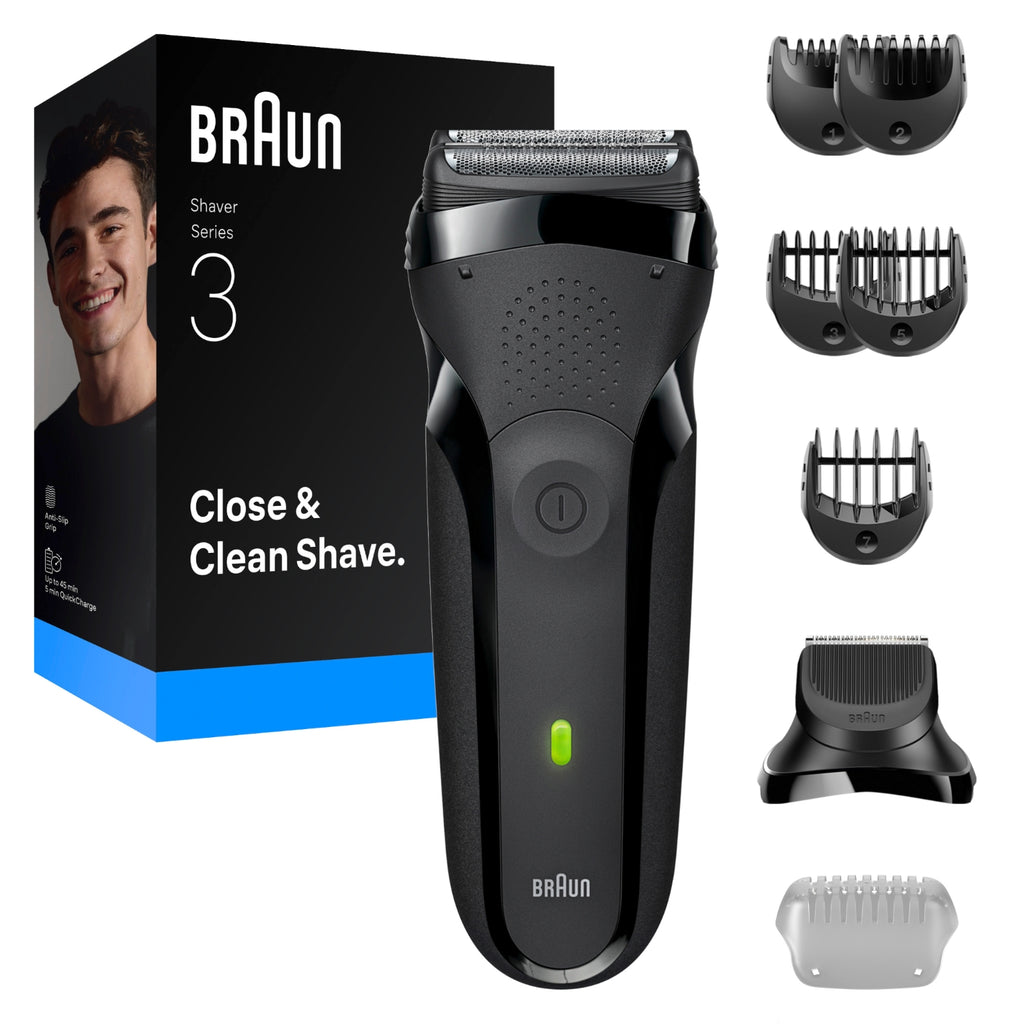 Braun Rasoir électrique Series 3 avec 3 sabots