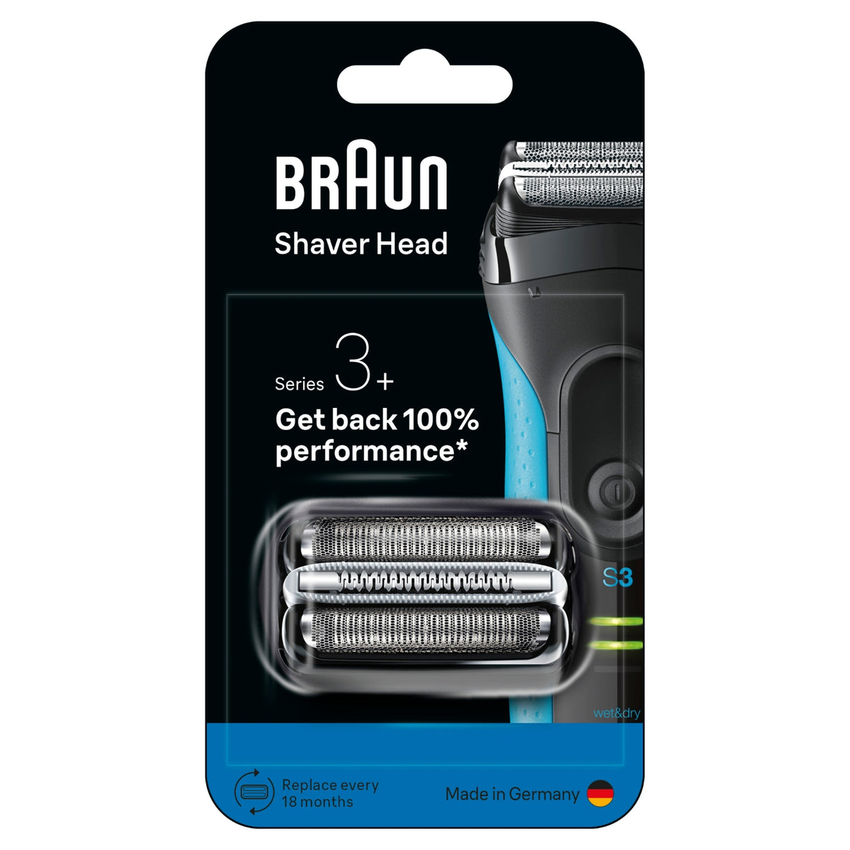Braun Cassette pour rasoir Séries 3+ 32B