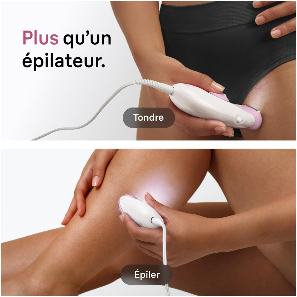 Braun Epilateur Electrique Filaire Silkepil 3031 - Rose et blanc