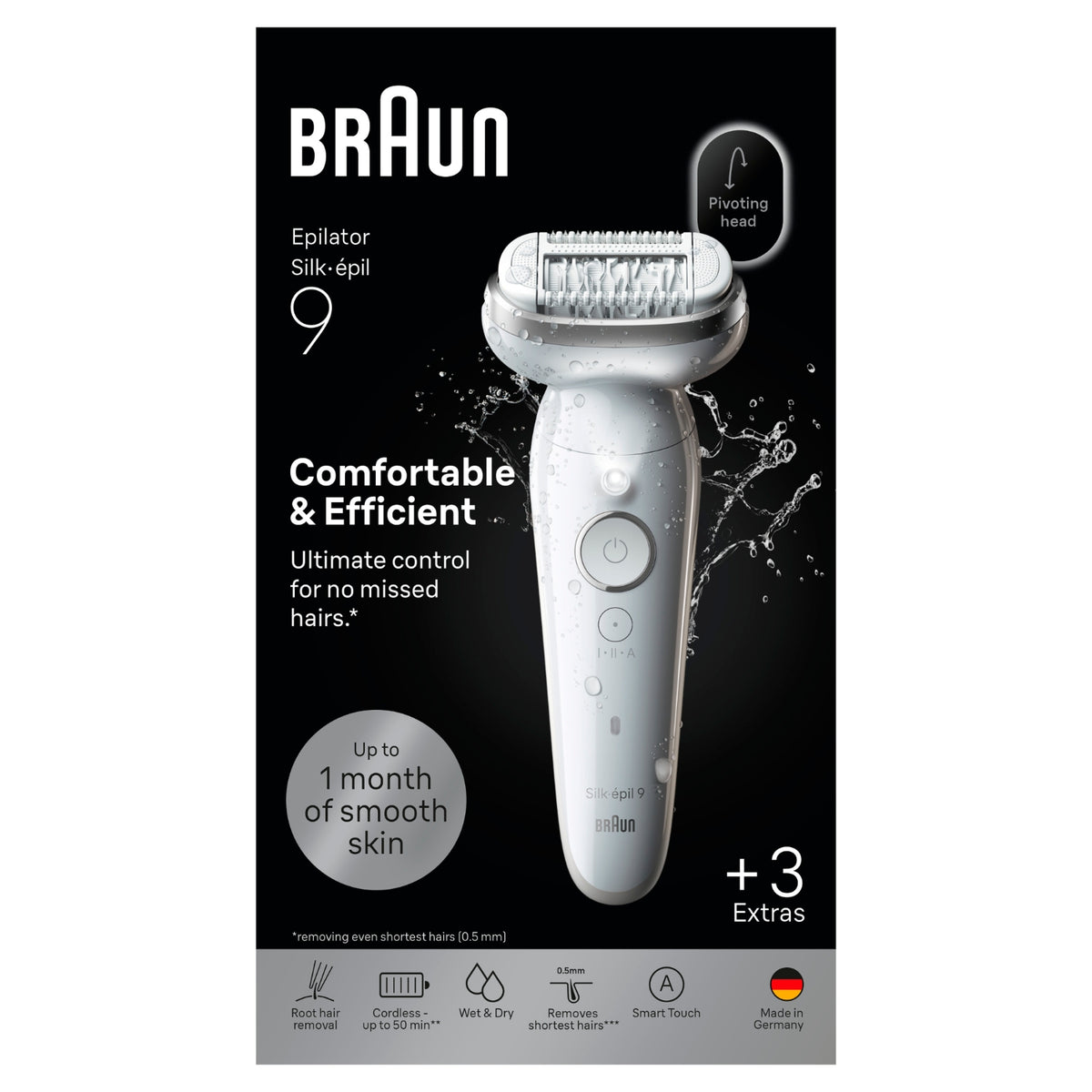 Braun Epilateur sans fil Silk Epil 9 - SES9-030