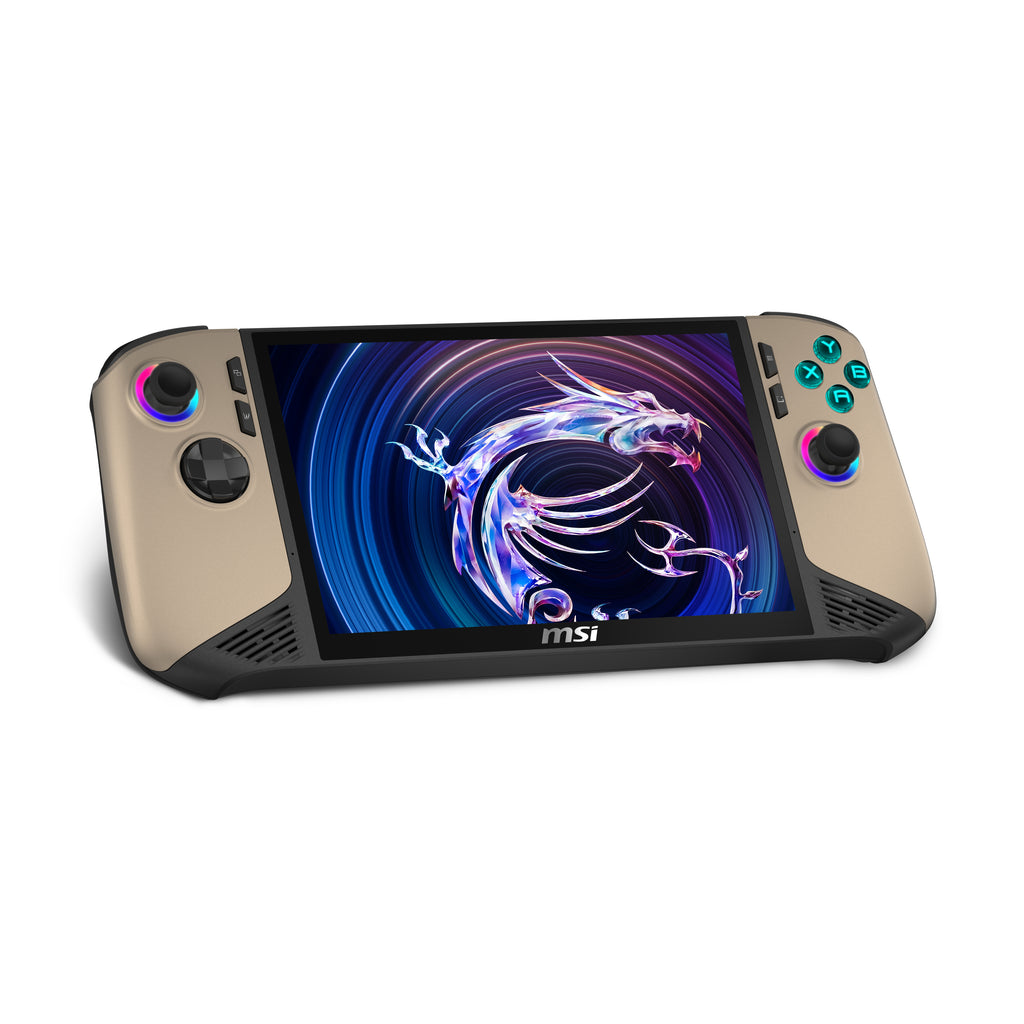 MSI CLAW 8 AI+ A2VM-015DE console de jeux portables 20,3 cm (8") 1 To Écran tactile Wifi Beige