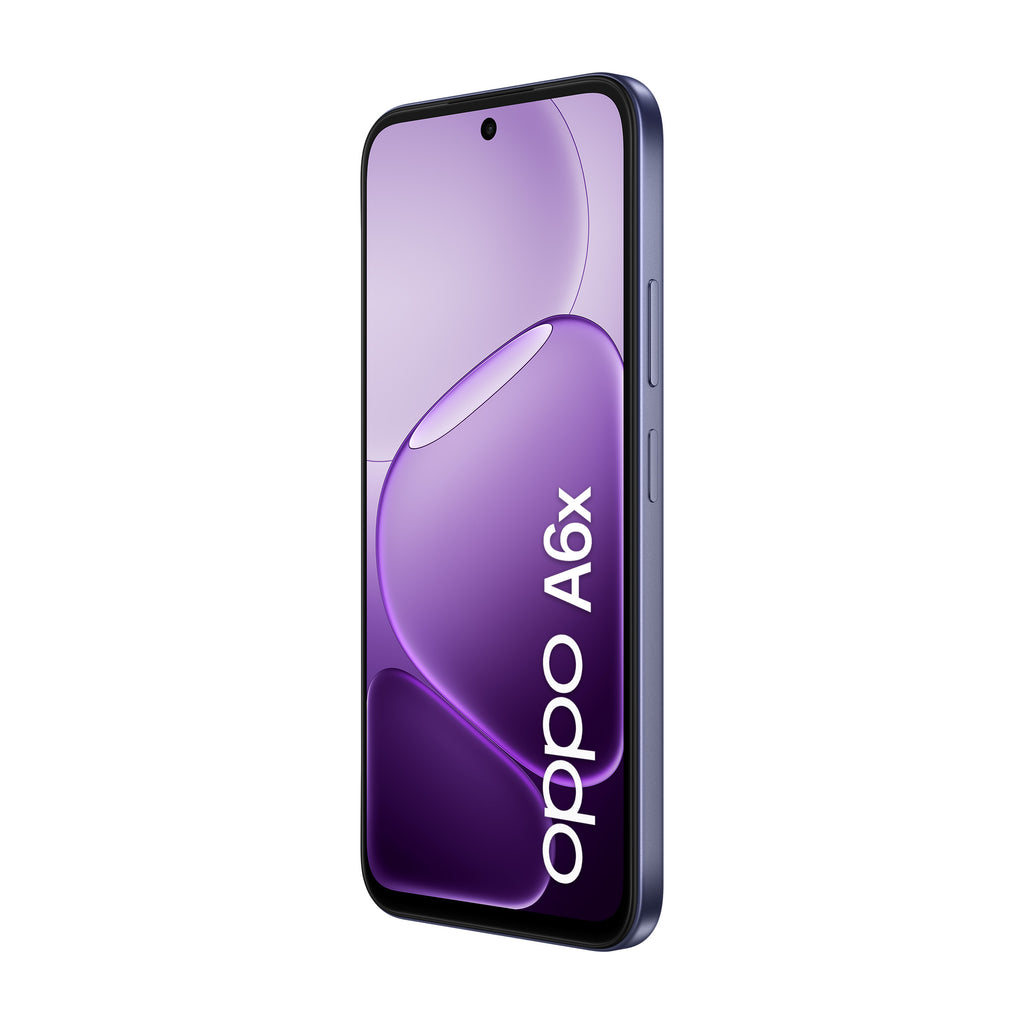 OPPO A6x 17,1 cm (6.75") Double SIM Android 15 4G USB Type-C 4 Go 128 Go 6100 mAh Violet