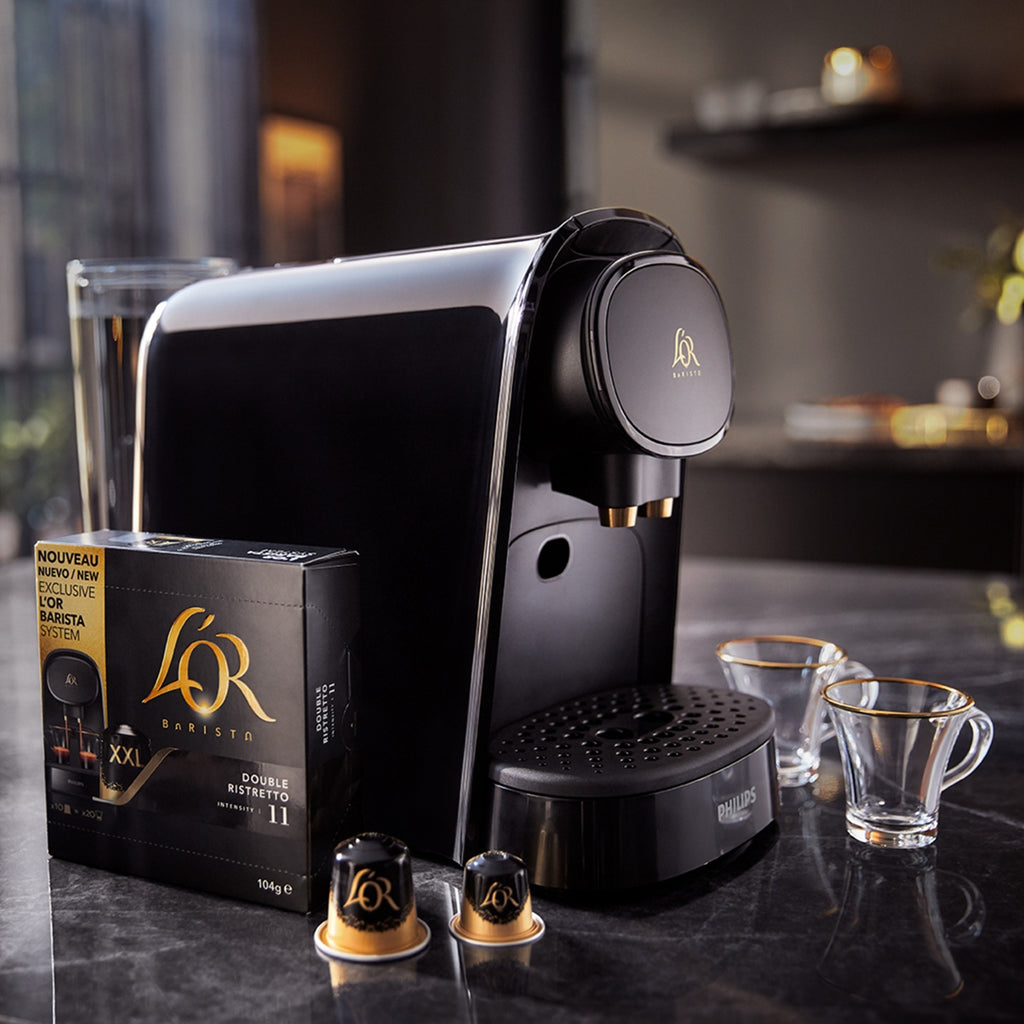 Philips Cafetière à capsules L'Or Barista LM8012/60 machine à café Original Noire