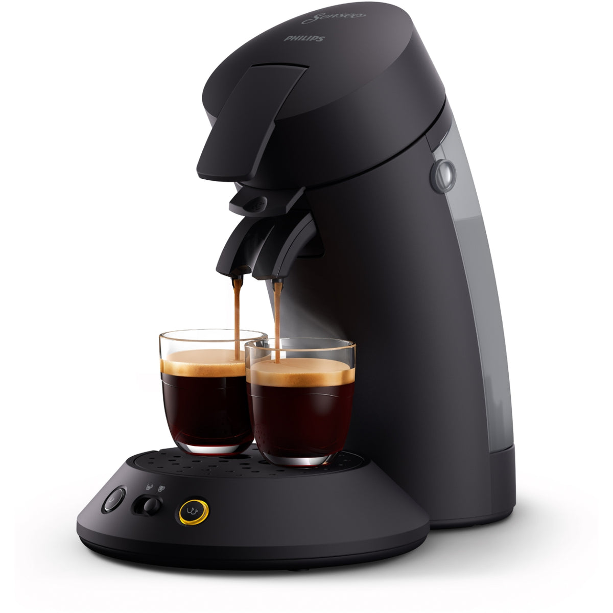 Philips Cafetière à dosette Senseo CSA210/81 machine à café Original plus Noire