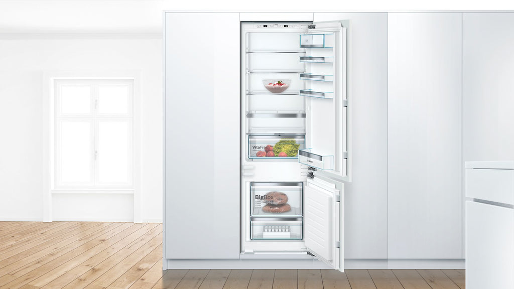 Bosch Bosch Serie 6 KIS87AFE0 réfrigérateur-congélateur Intégré 272 L Blanc