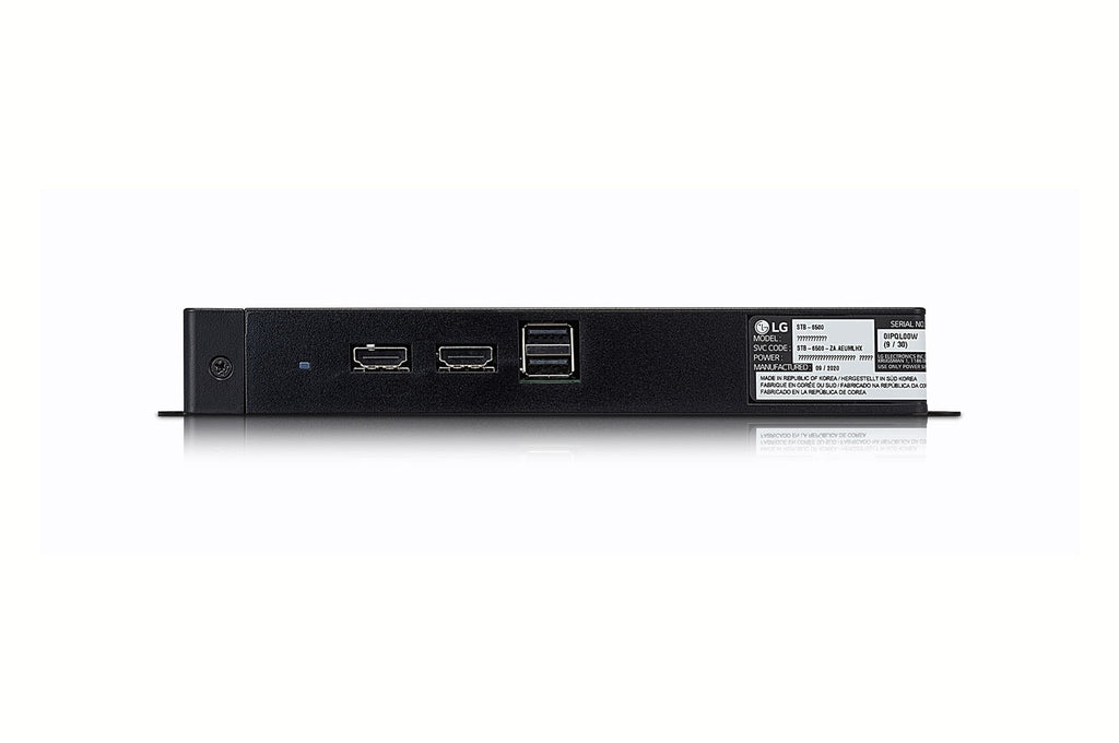 LG STB-6500 boîtier de télévision intelligent Noir Full HD+ Wifi Ethernet/LAN