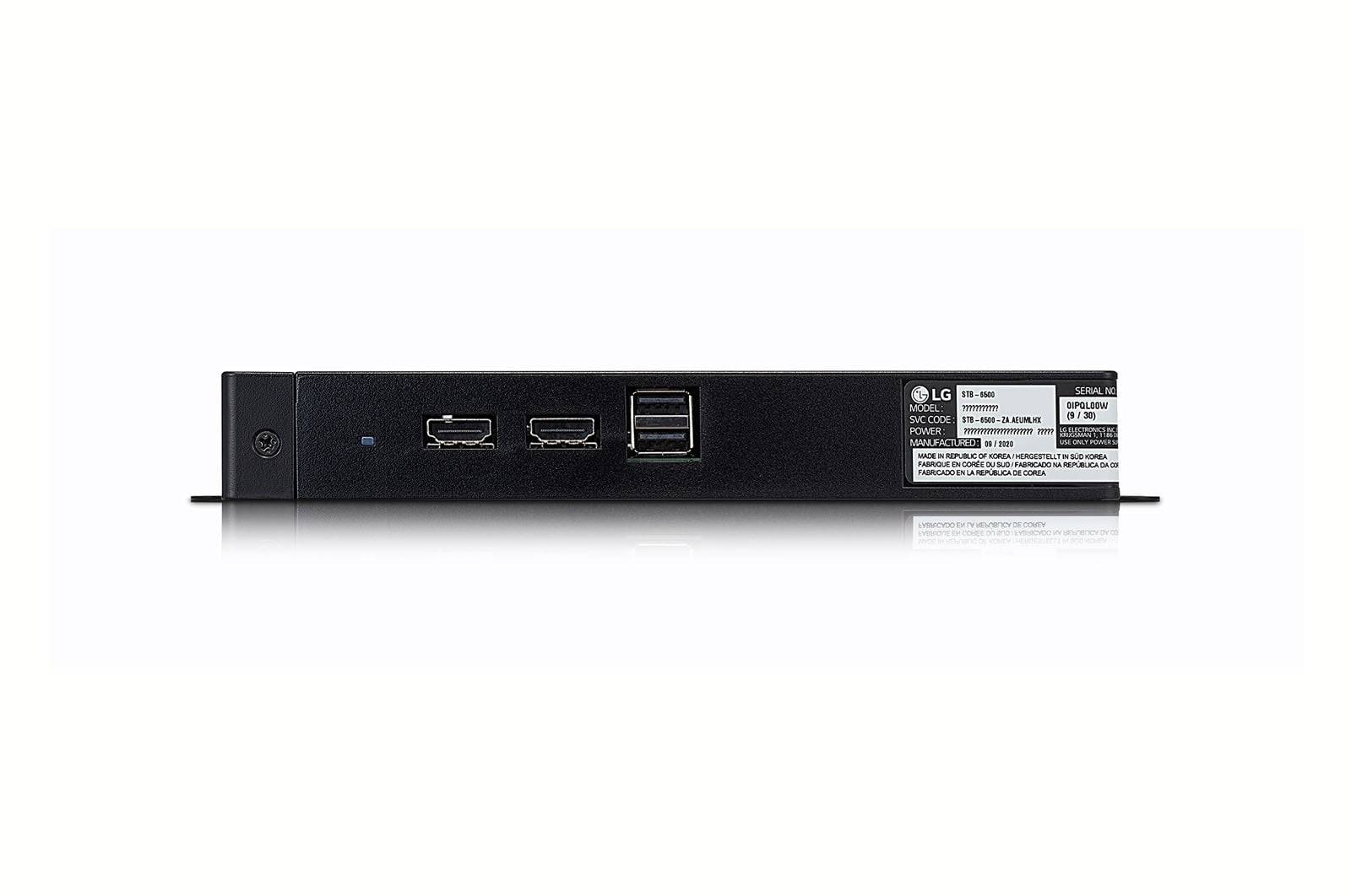 LG STB-6500 boîtier de télévision intelligent Noir Full HD+ Wifi Ethernet/LAN