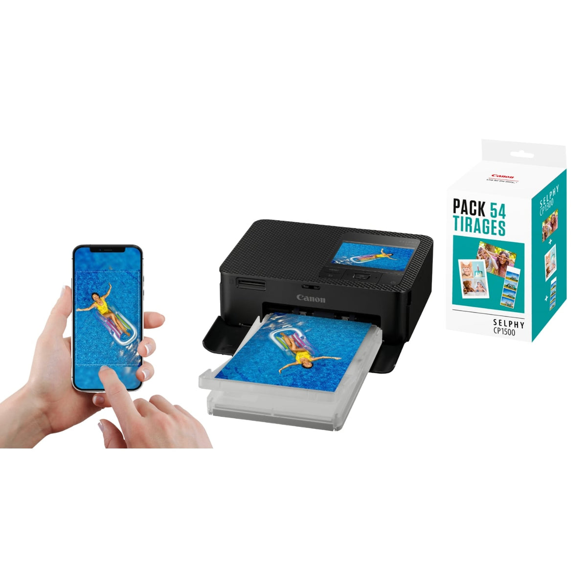 Canon Imprimante photo compacte Selphy CP1500
