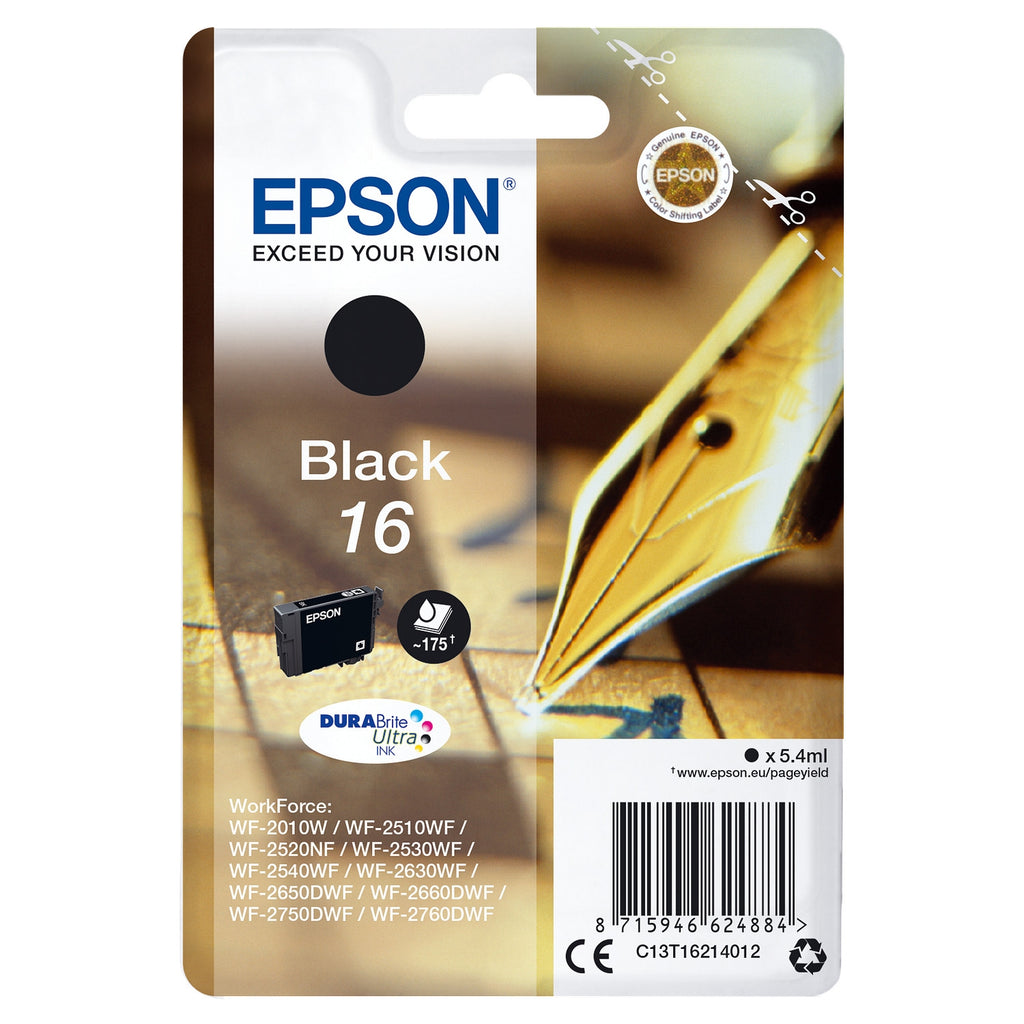 Epson Cartouche d'encre d'origine noir T1621