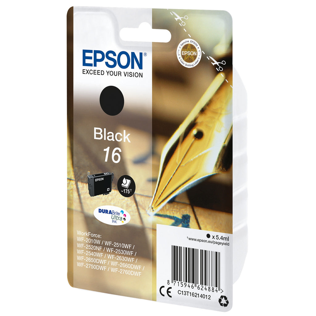 Epson Cartouche d'encre d'origine noir T1621