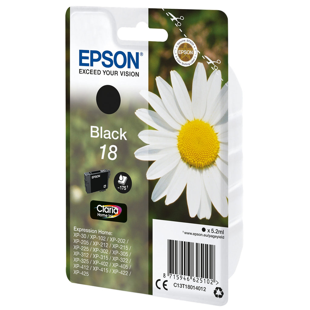 Epson Cartouche d'encre d'origine noir T1801